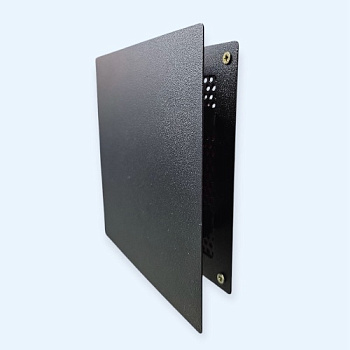 1414RVM Black (черный) ERA Решетка вентиляционная RVM сетка разъемная на магнитах 140х140 окраш.сталь